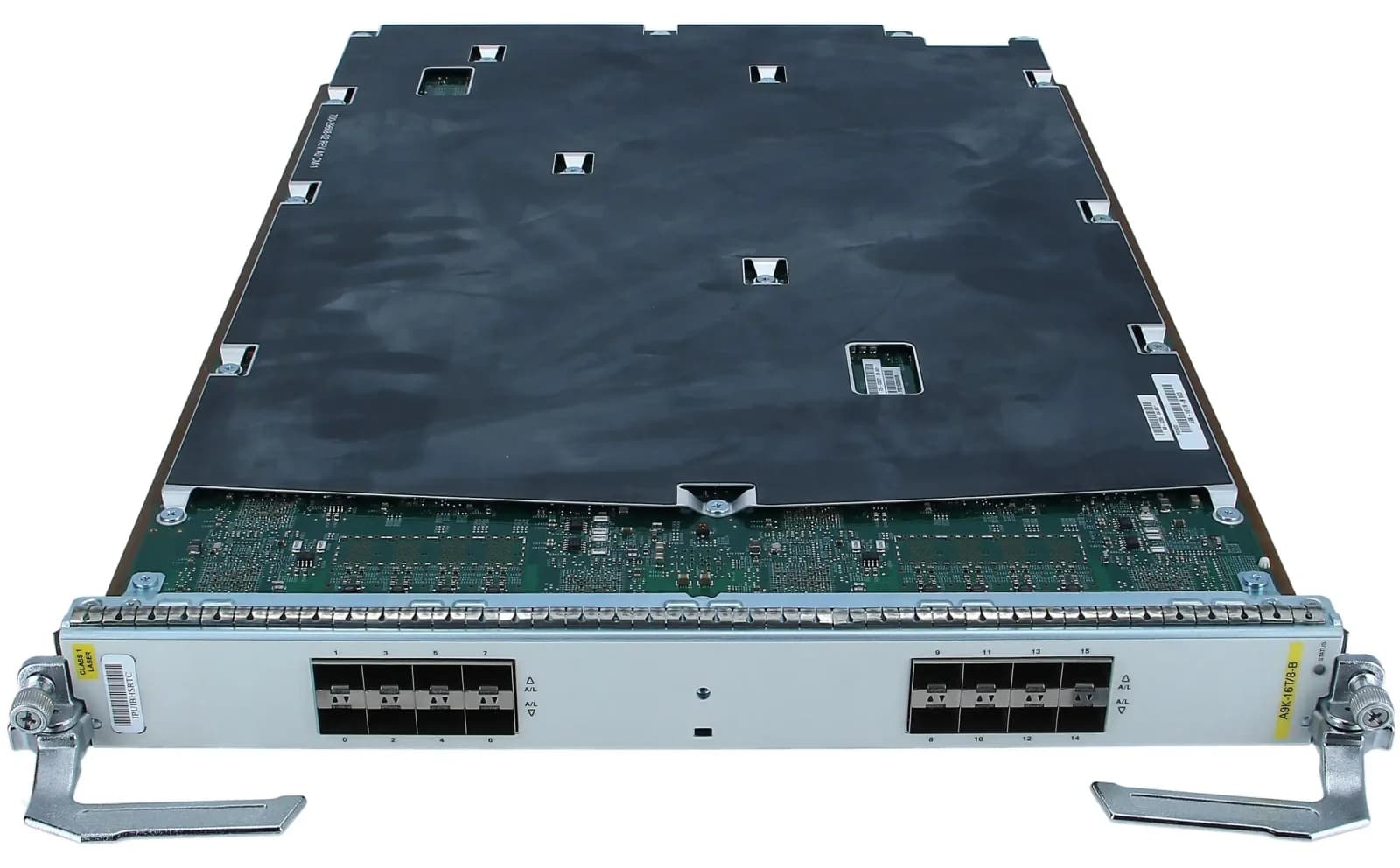 Cisco 16-Port 10GE Medium Queue Line Card, Switch, L3, Managed, 16 x SFP+, plug-in module, for ASR 9006, 9010 (A9K-16T-8-B)