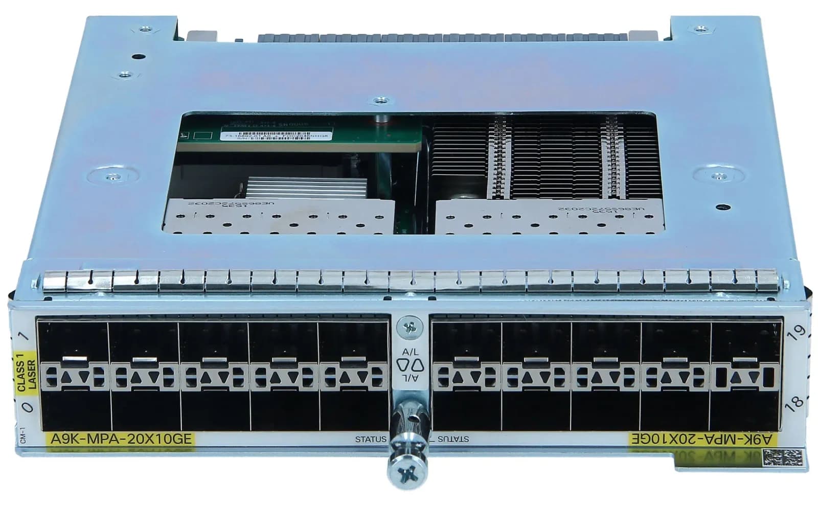 Cisco Ethernet Modular Port Адаптер, genişləmə modulu, 10 Gigabit SFP+ x 20 (A9K-MPA-20X10GE)