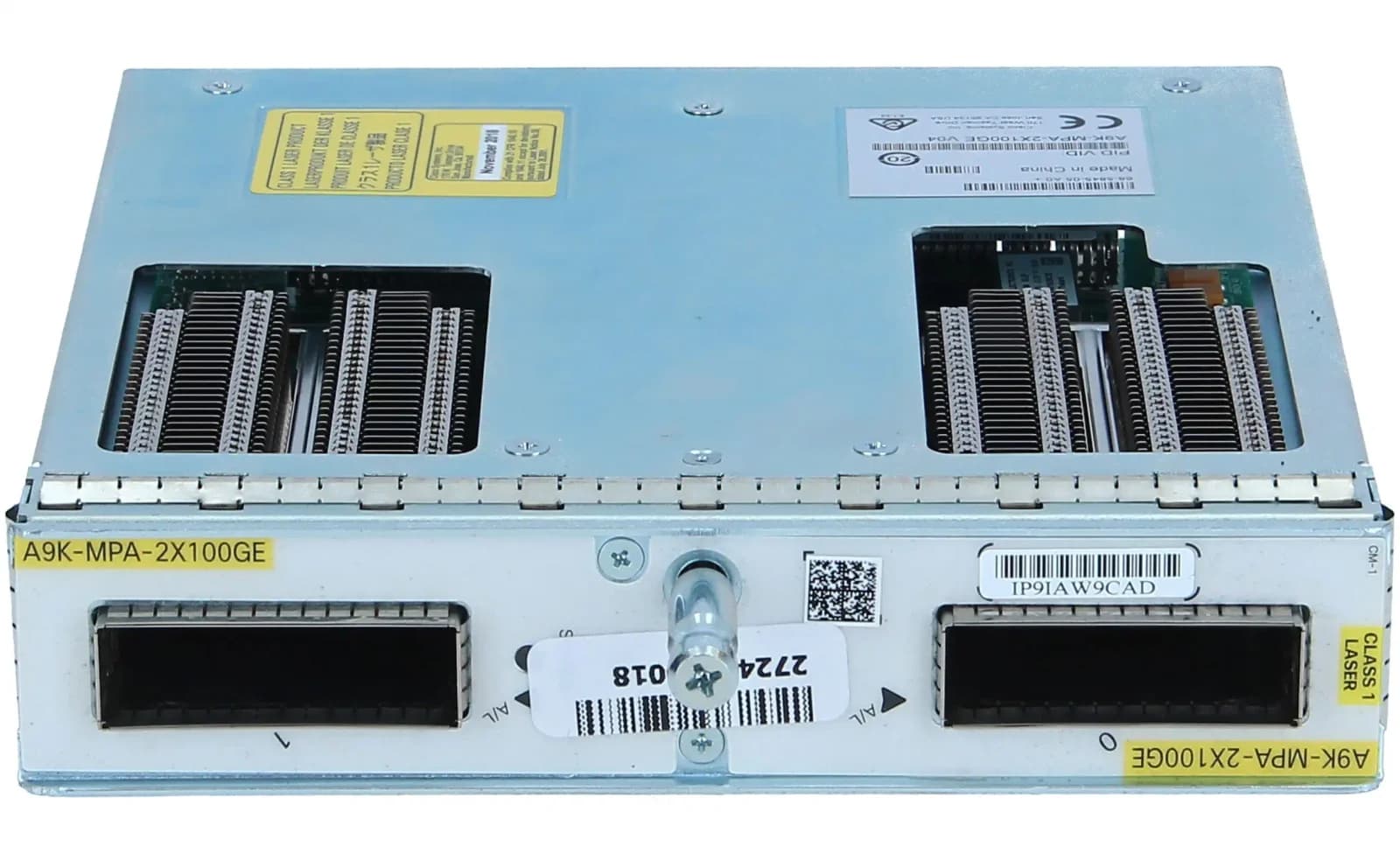 Cisco ASR 9000 Series Ethernet Modular Port Adapter (A9K-MPA-2X100GE)