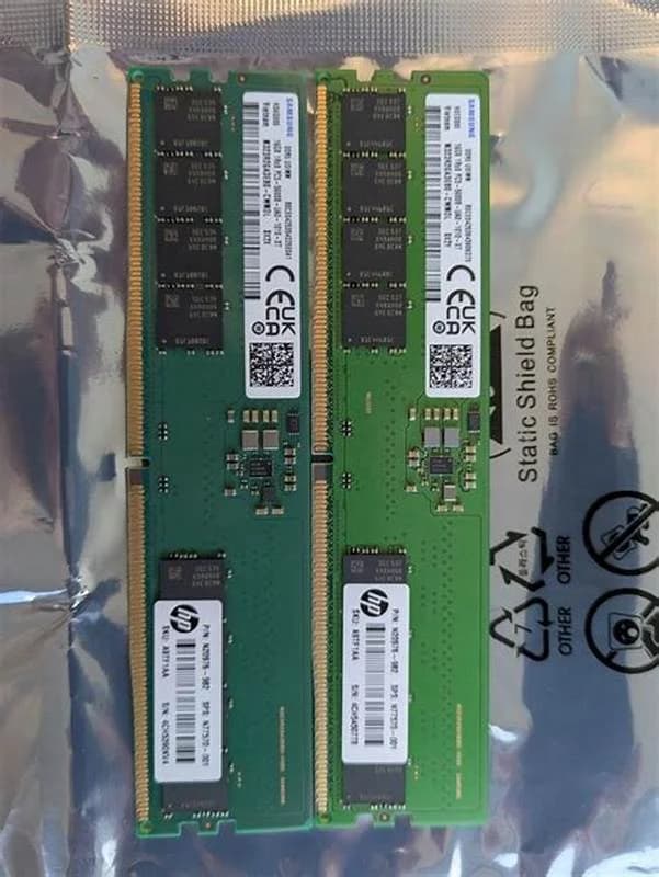 HP DDR5, module, 16 GB, DIMM 288-pin, 5600 MHz / PC5-44800, unbuffered, non-ECC (A9TF1AA)