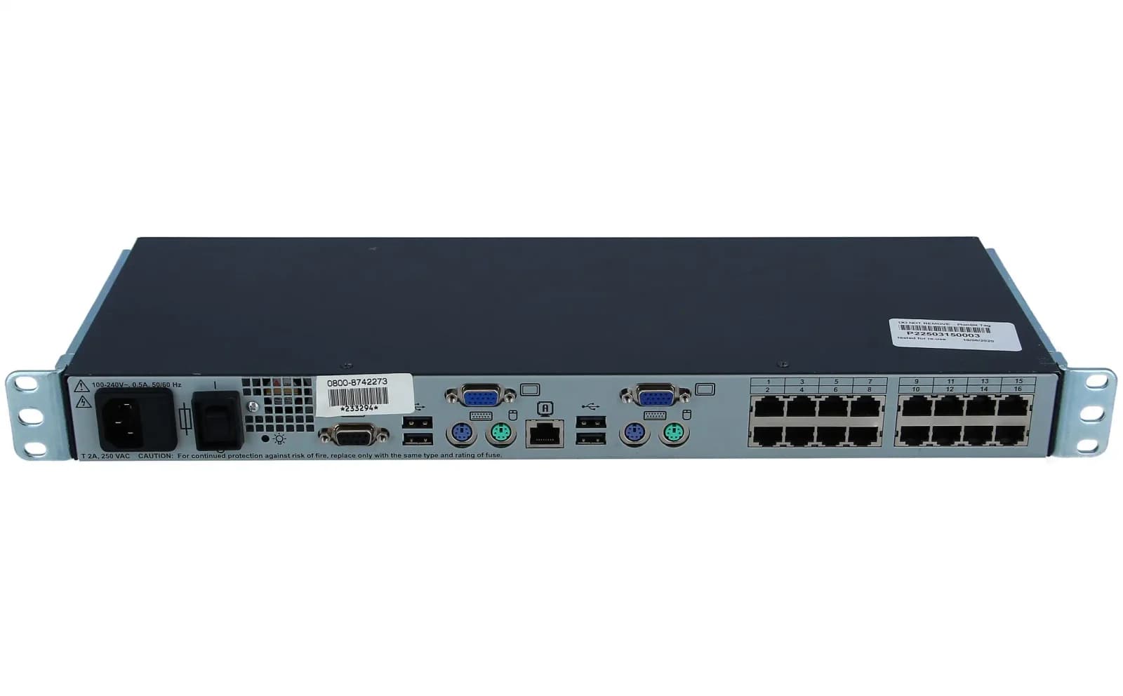HP 0X2X16 KVM 16 PORT SERVER CONSOLE SWITCH (AF617A)