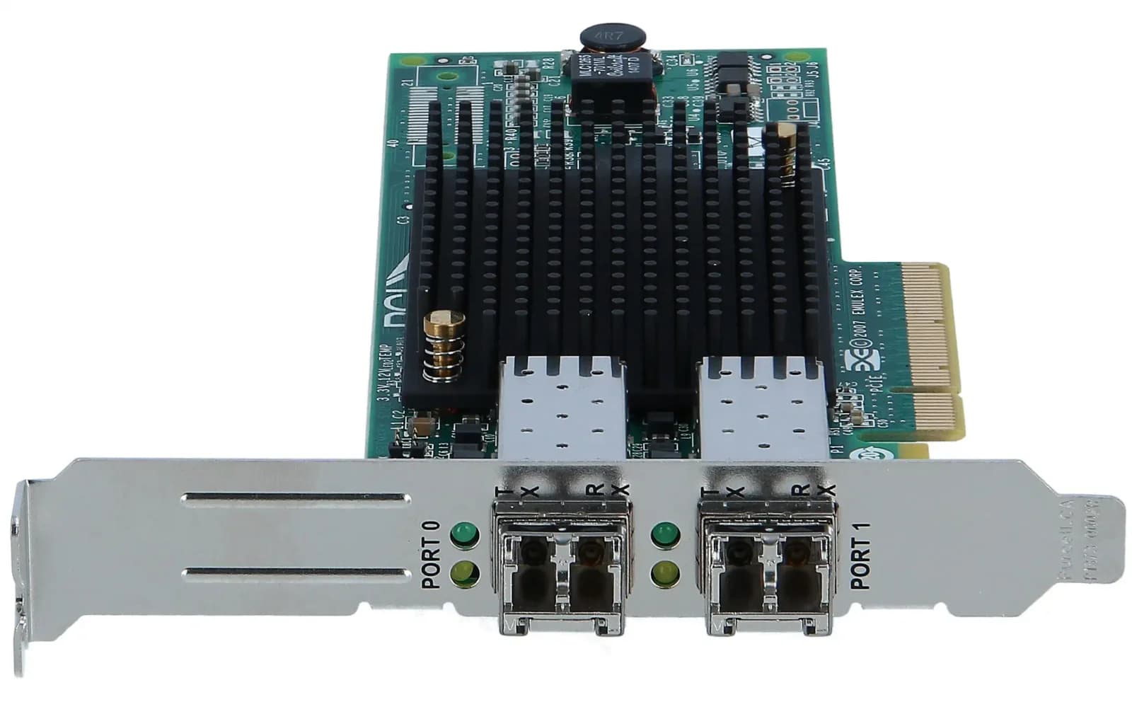 HP Emulex 81E PCI-E 8Gb Fibre Channel Dual-Port Host Bus Адаптер (AJ763B)