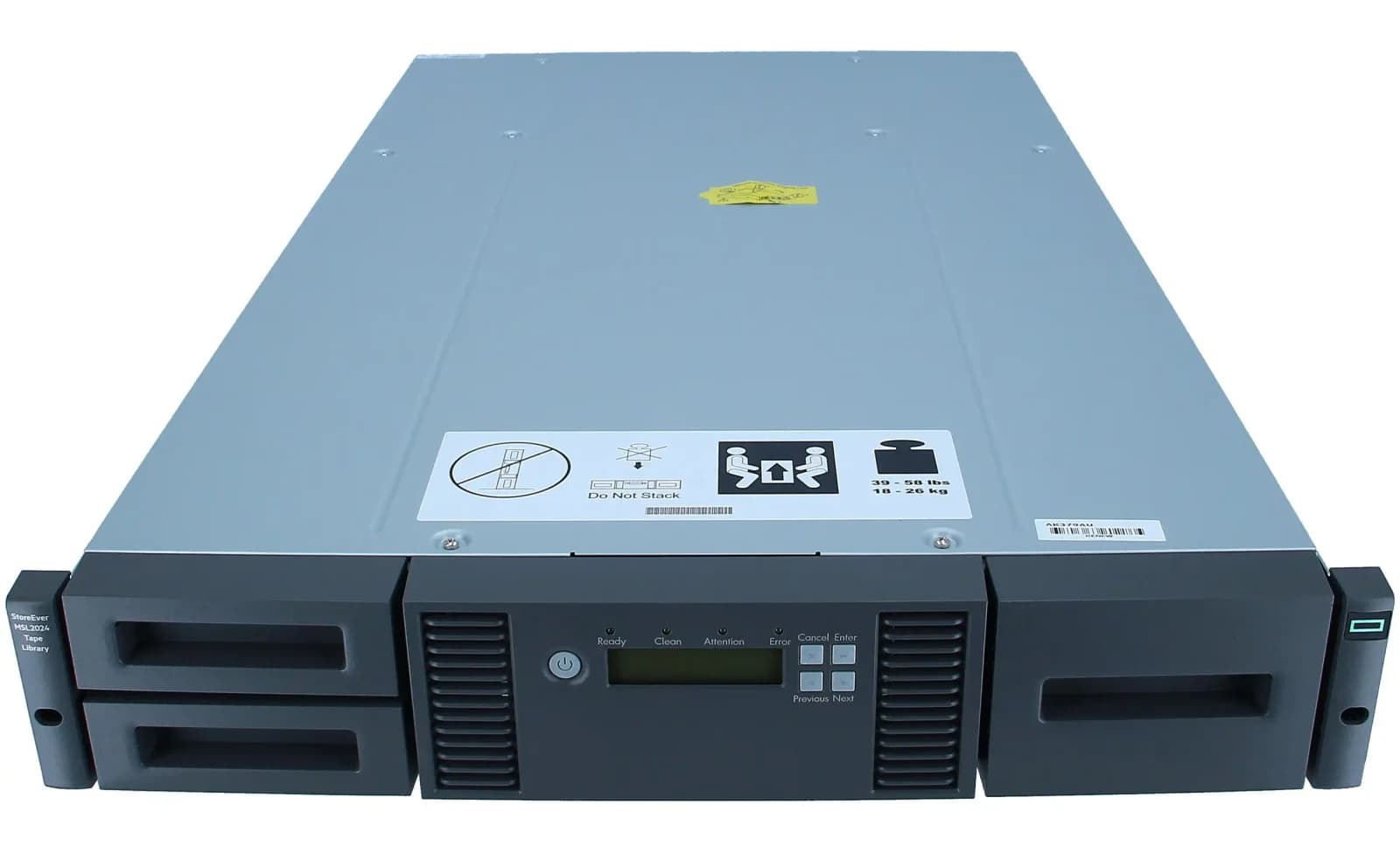 HP StorageWorks MSL2024, 0x Ultrium Tape Library (24-Slots) (AK379A)