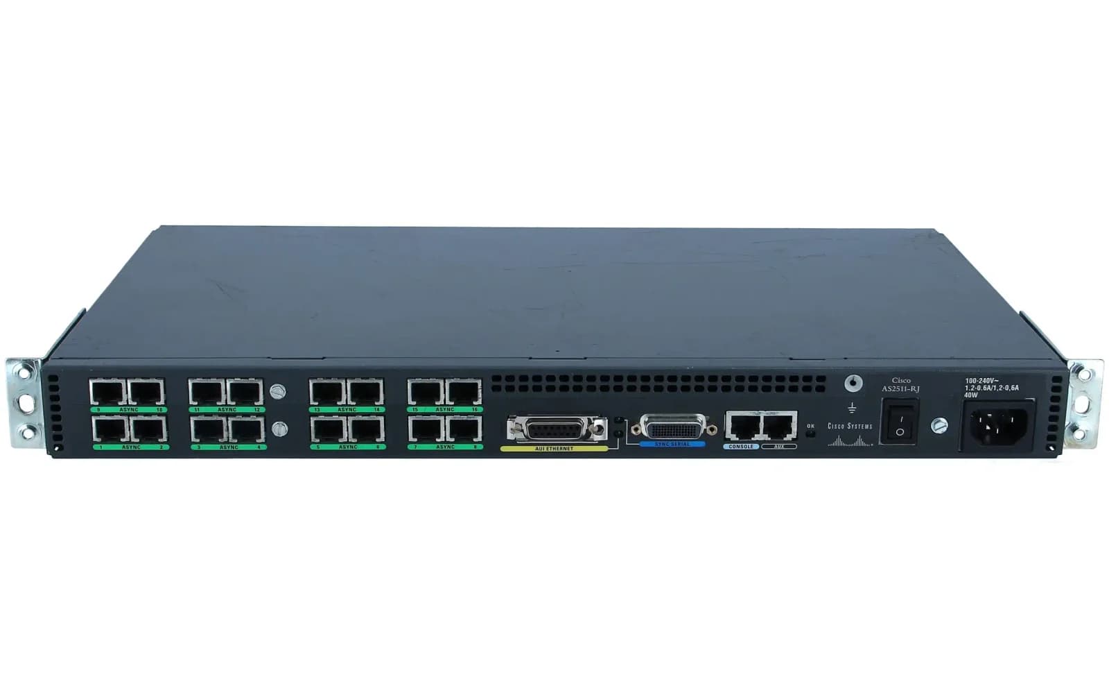 Cisco AS2511-RJ Access Сервер 2511 Router 16D / 16F AUI 16 Port (AS2511-RJ)