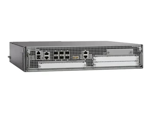 Cisco ASR1002-X Chassis, 6 built-in GE, Dual P/S, 4GB DRAM (ASR1002-X)