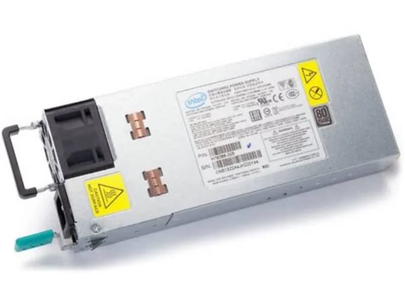 Intel Power supply, hot-plug / redundant (plug-in module), 80 PLUS Titanium, 1300 Watt (AXX1300TCRPS)