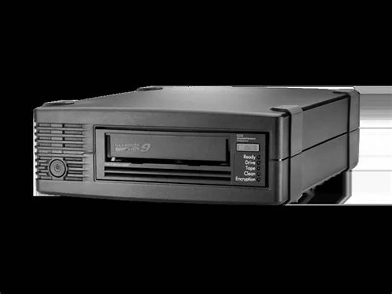 HP StoreEver 45000, lent sürücüsü, LTO Ultrium (12 TB / 30 TB), Ultrium 9, SAS-2, внешний (13.3 cm), şifrələmə (BC042A)