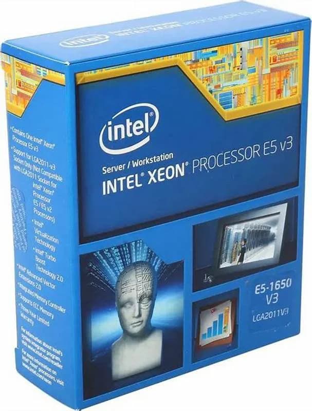 Intel Xeon E5-1650V3, 3.5 GHz, 6 ядер, 12 Threads (BX80644E51650V3)