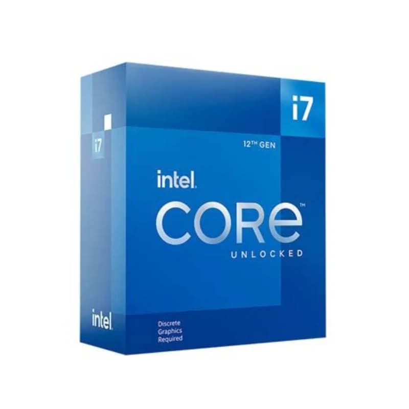 Intel Core i7 12700KF, 3.6 GHz, 12 ядер, 20 Threads, 25 MB Cache-yaddaş, LGA1700 Socket, Box (BX8071512700KF)