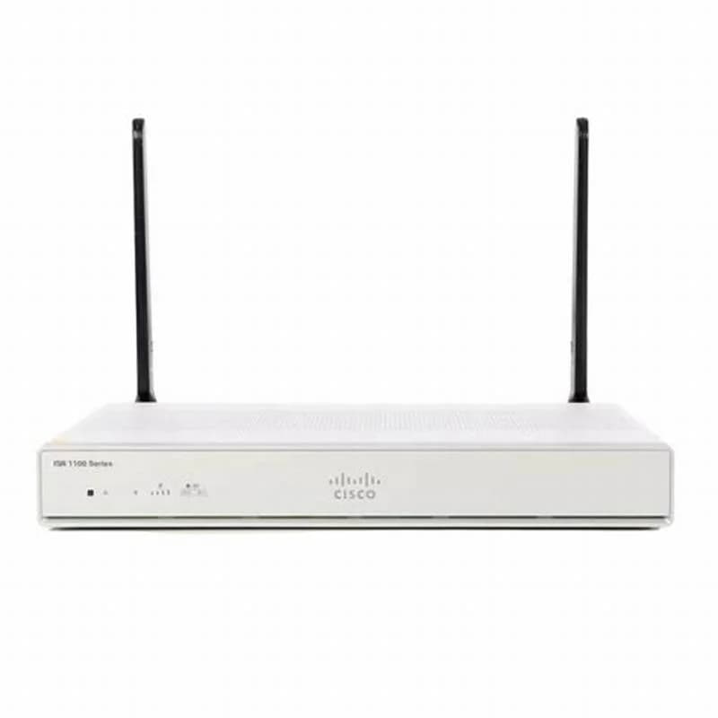 Cisco ISR 1100 8 Ports Dual GE Ethernet Router w/ 802.11ac -E WiFi (C1111-8PWE)