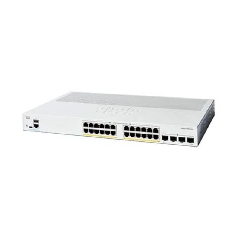 Cisco Catalyst 1300 24-port GE, PoE, 4x1G SFP (C1300-24P-4G)