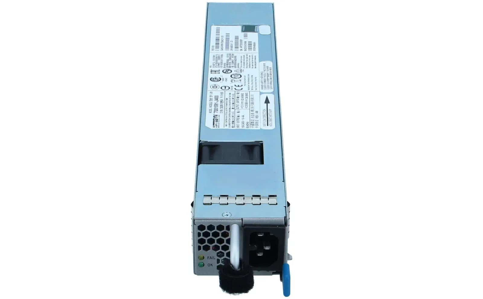 Cisco Back-to-Front Cooling, Power supply, hot-plug / redundant (plug-in module), AC 100-240 V, 750 Watt (C4KX-PWR-750AC-F)