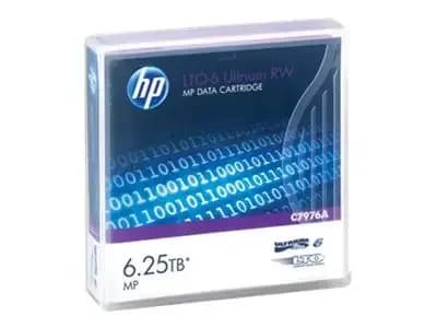 HP LTO-6 Ultrium 6.25TB RW Data Tape (C7976A)