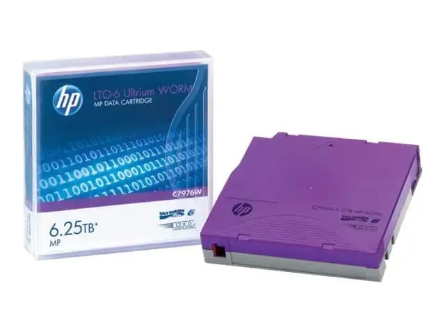 HP LTO-6 Ultrium MP WORM Data Tape (C7976W)