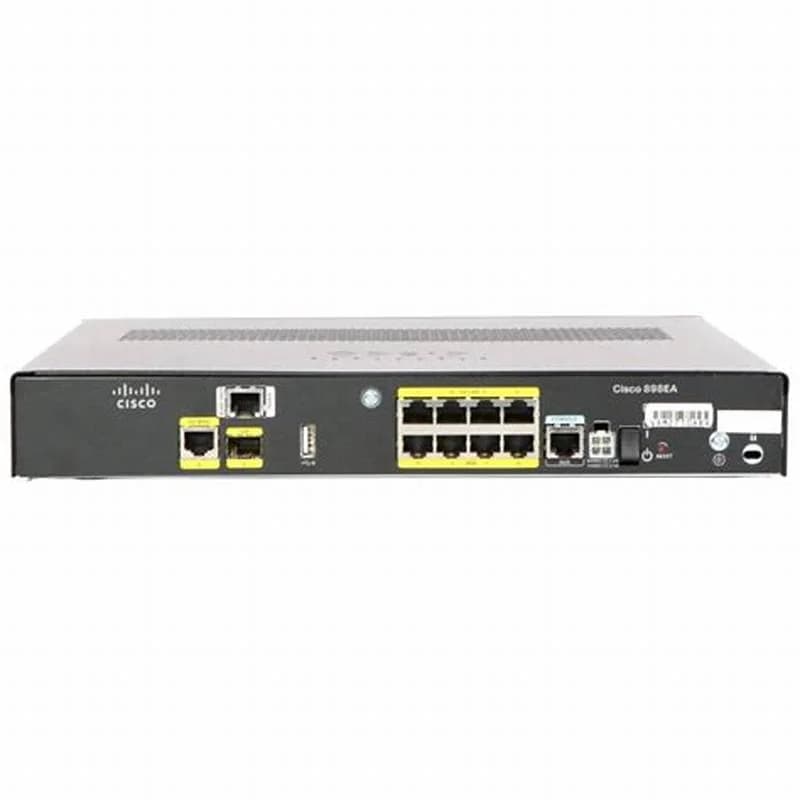 Cisco 898EA, Router, WLAN, 8-Port, Kabellos (C898EA-K9)