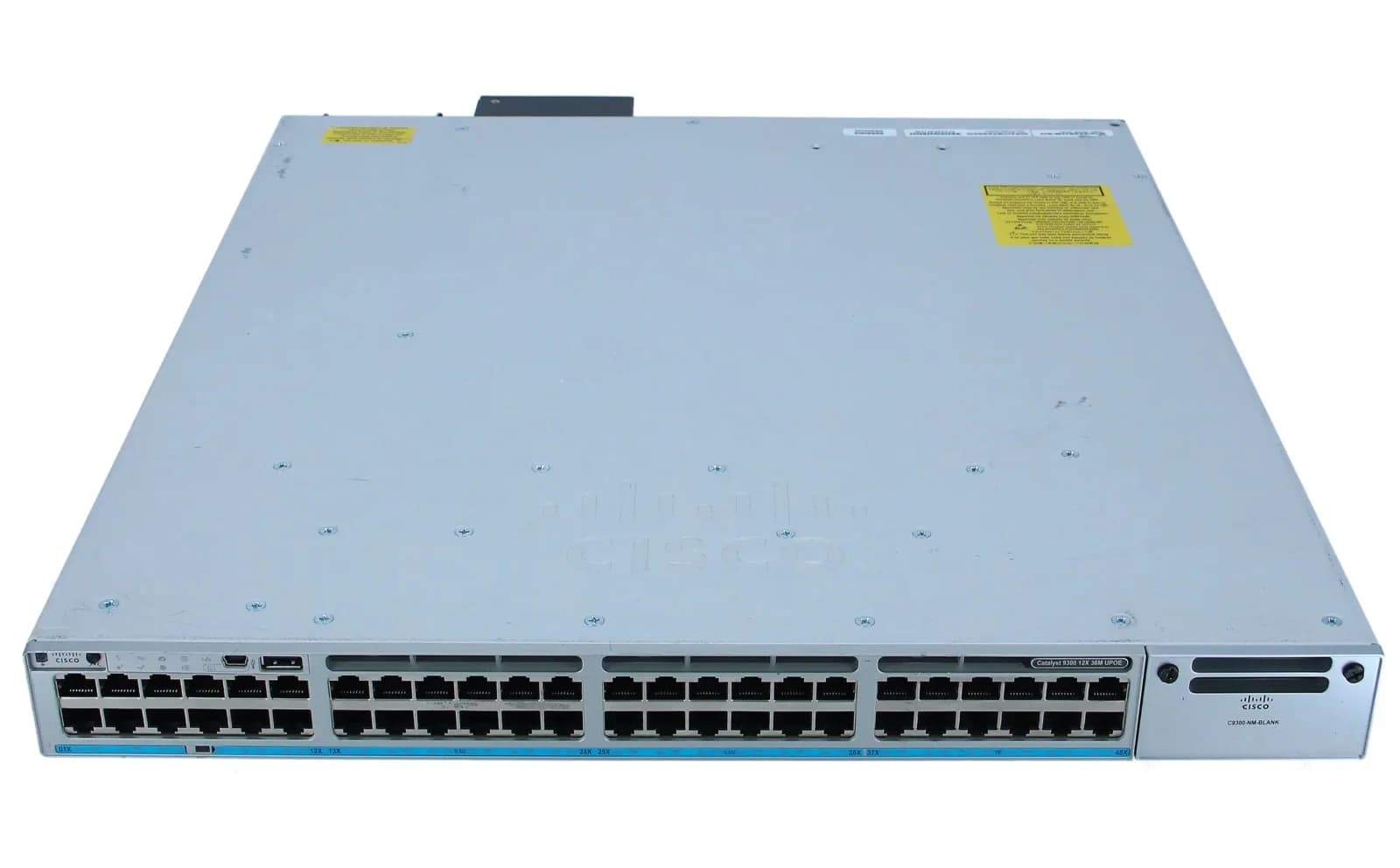 Cisco Catalyst 9300, Network Advantage, Switch, L3, managed, 36 x 2.5GBase-T (UPOE) (C9300-48UXM-A)