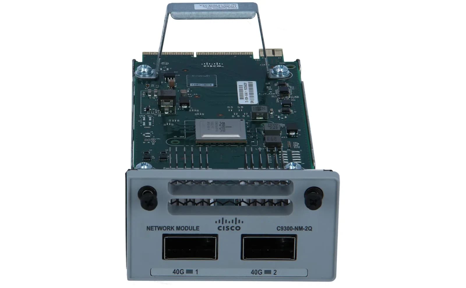 Cisco Expansion module, 40 Gigabit QSFP+ x 2 (C9300-NM-2Q)