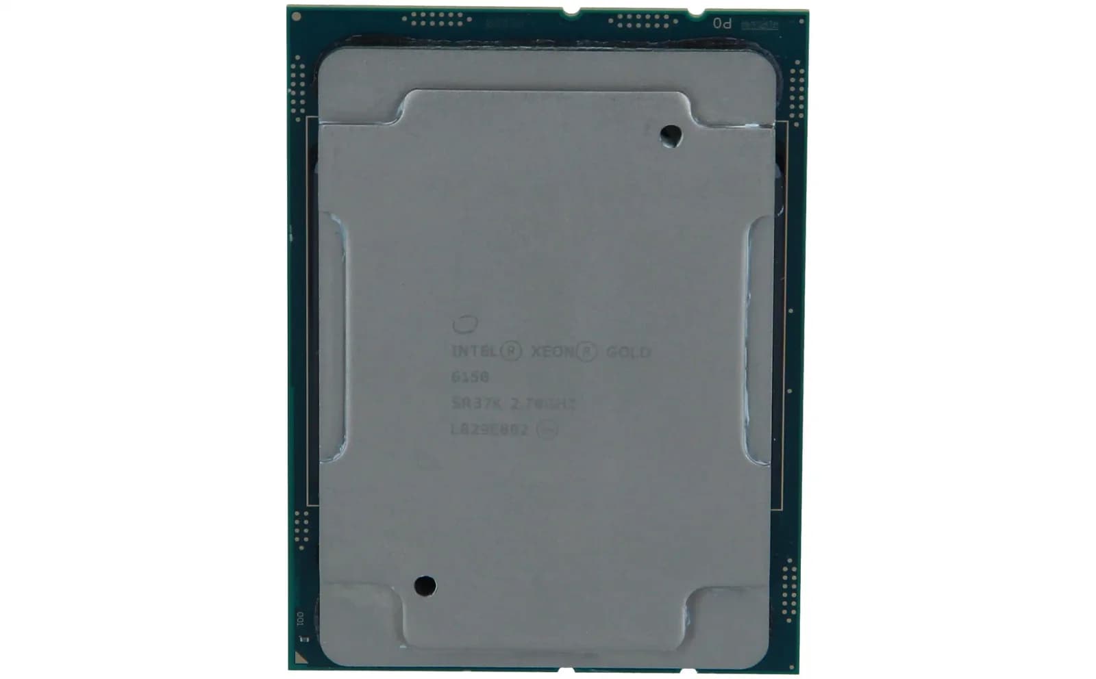 Intel Xeon Gold 6150, 2.7 GHz, 18 ядер, 36 Threads (CD8067303328000)