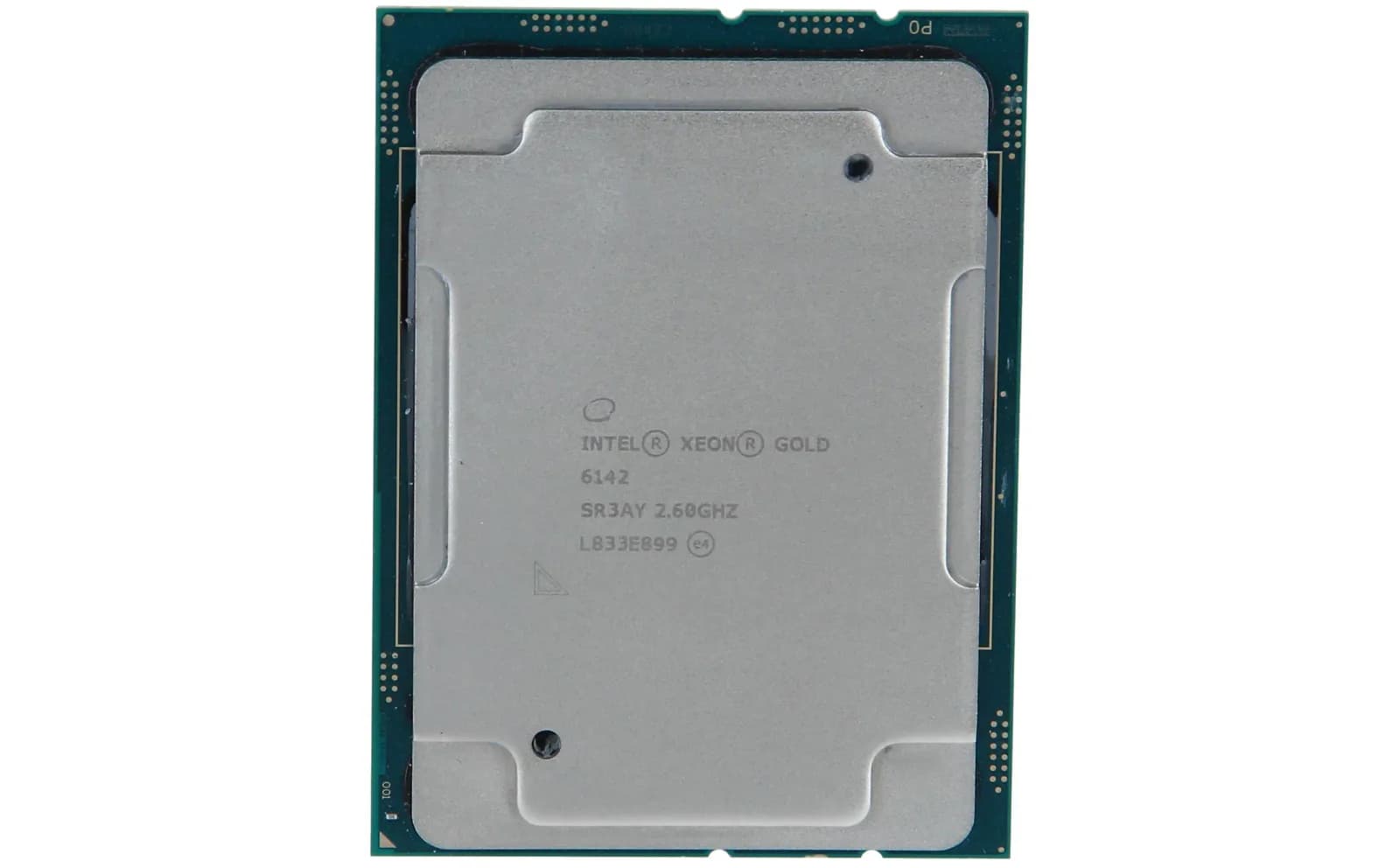 Intel Xeon Gold 6142, 2.6 GHz, 16 ядер, 32 Threads (CD8067303405400)
