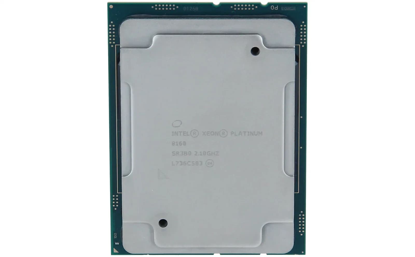 Intel Xeon Platinum 8160, 2.1 GHz, 24 ядер (CD8067303405600)