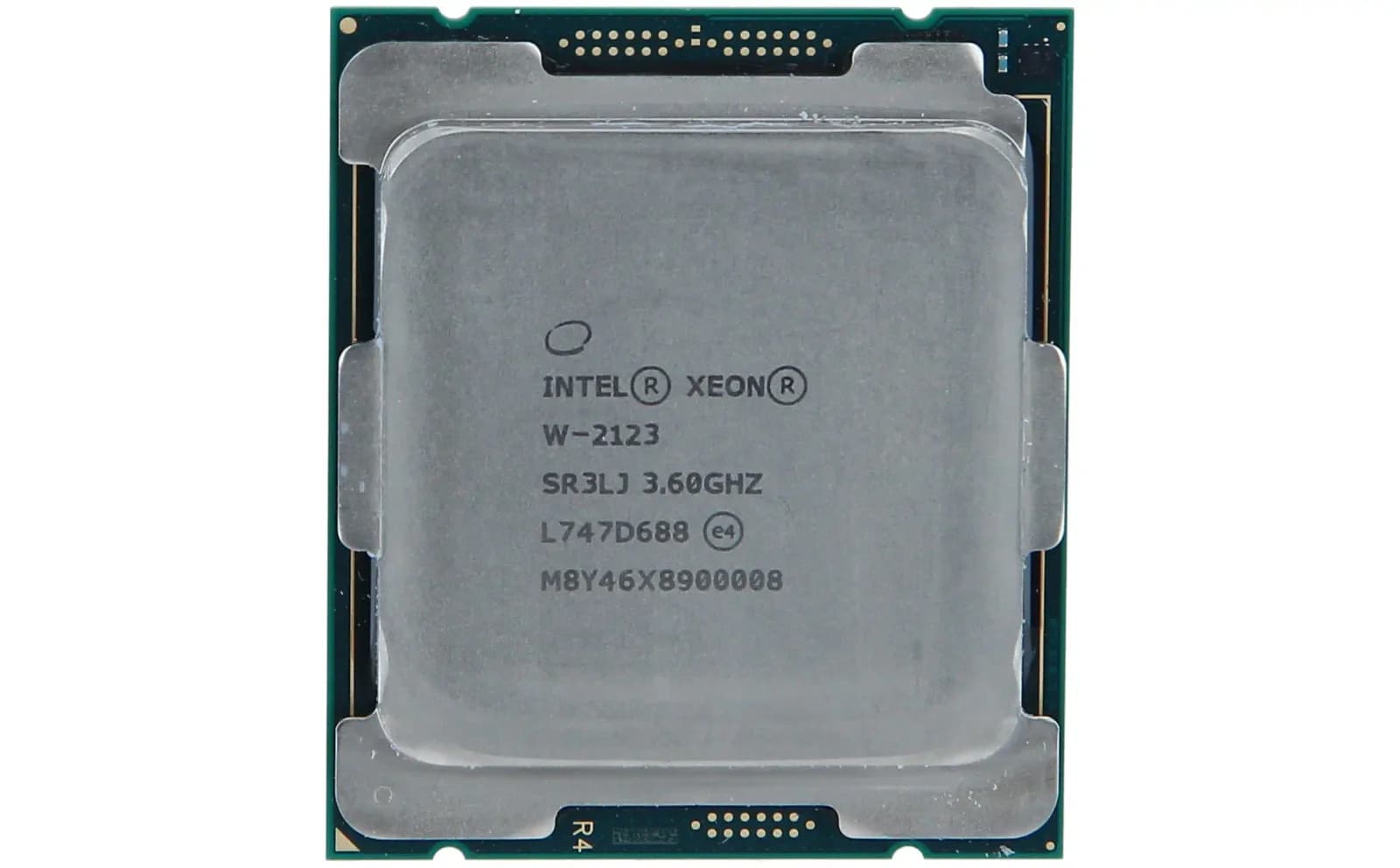 Intel Xeon W-2123, 3.6 GHz, 4 ядер, 8 Threads (CD8067303533002)