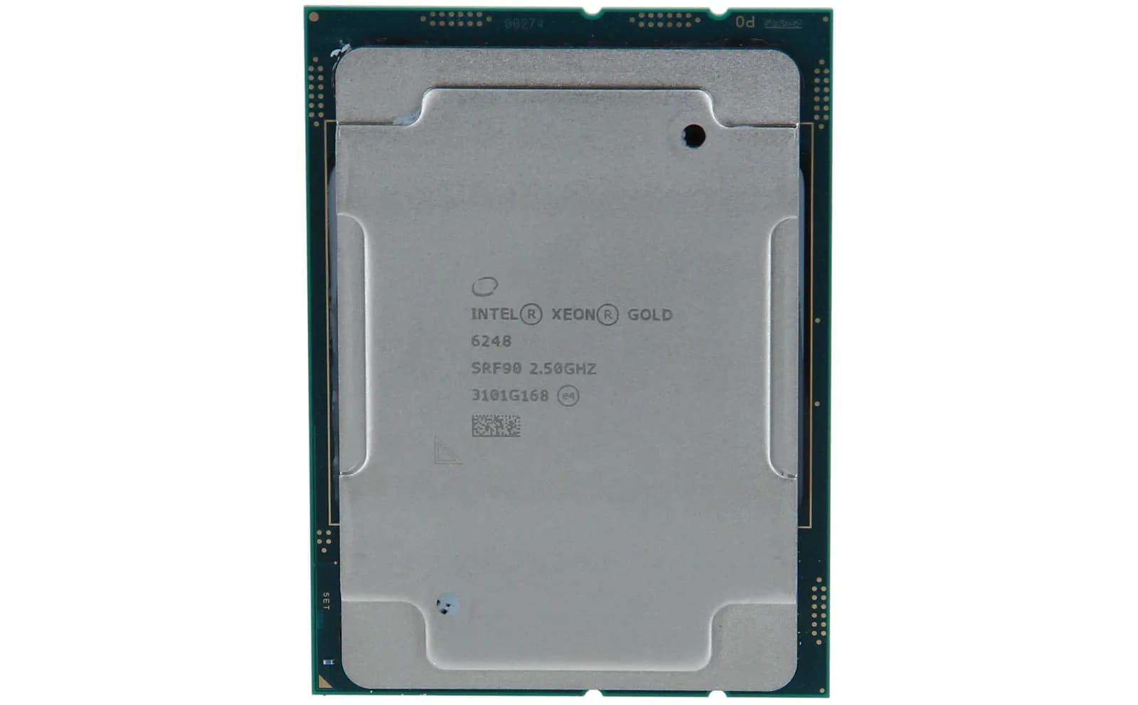 Intel Xeon Gold 6248, 2.5 GHz, 20 ядер, 40 Threads (CD8069504194301)