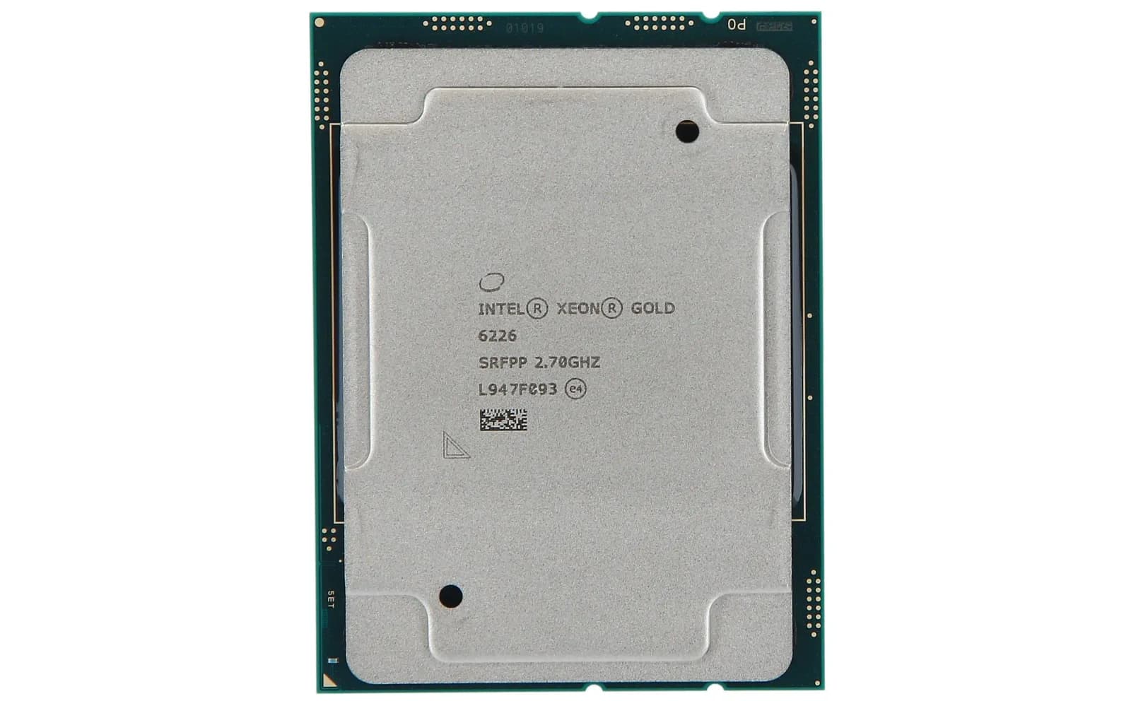 Intel Xeon Gold 6226, 2.7 GHz, 12 ядер, 24 Threads (CD8069504283404)