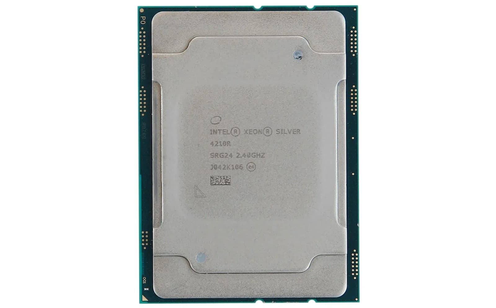 Intel Xeon Silver 4210R, 2.4 GHz, 10-core, 20 threads (CD8069504344500)