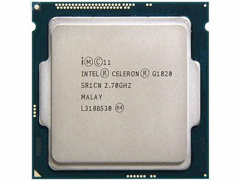 Intel Celeron G1820, 2.7 GHz, 2 ядер, 2 Threads (CM8064601483405)