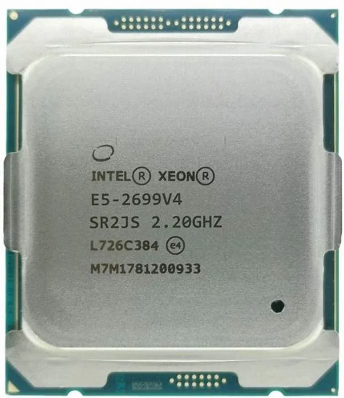 Intel Xeon E5-2699V4, 2.2 GHz, 22 ядер, 44 Threads (CM8066002022506)