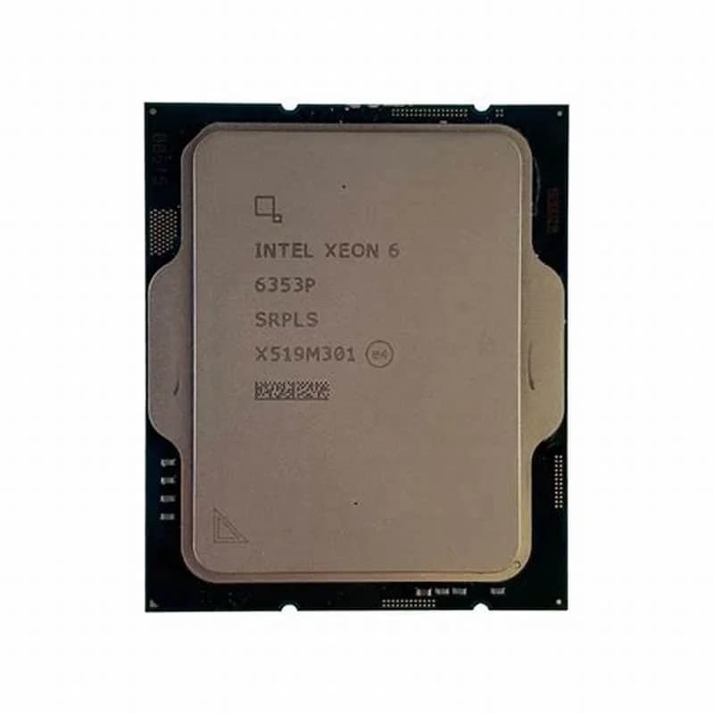 Intel Xeon, 6353P, 2.7 GHz, 8-core, 65W TDP (CM8071506036301)