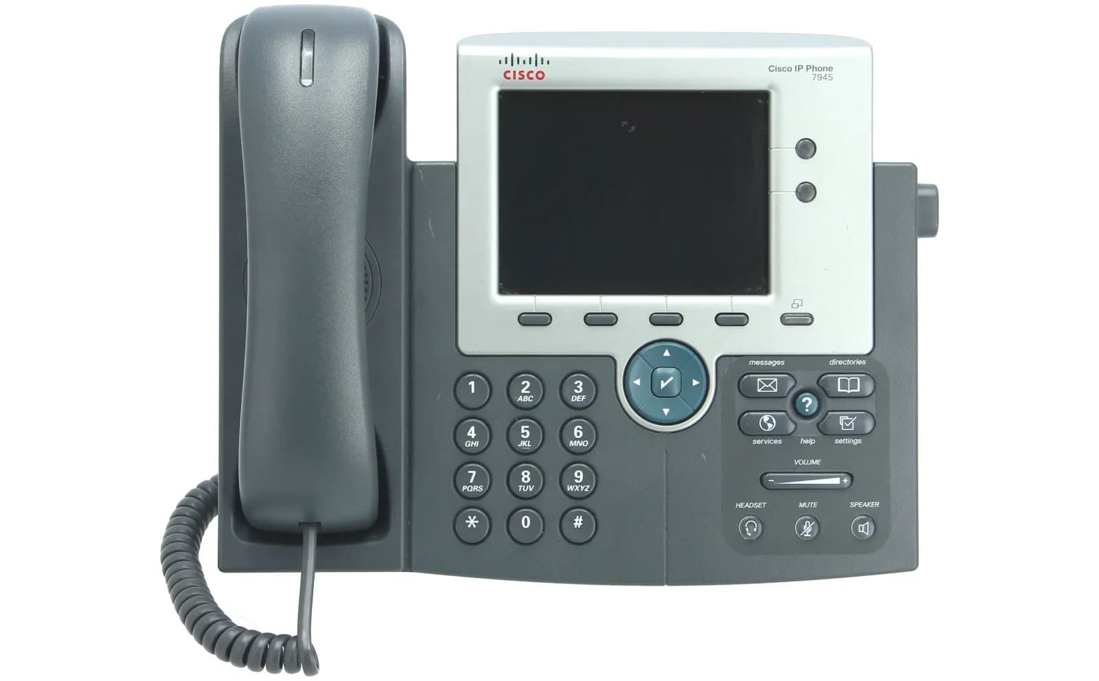 Cisco Unified IP Phone 7945, Gig Ethernet, Color (CP-7945G)