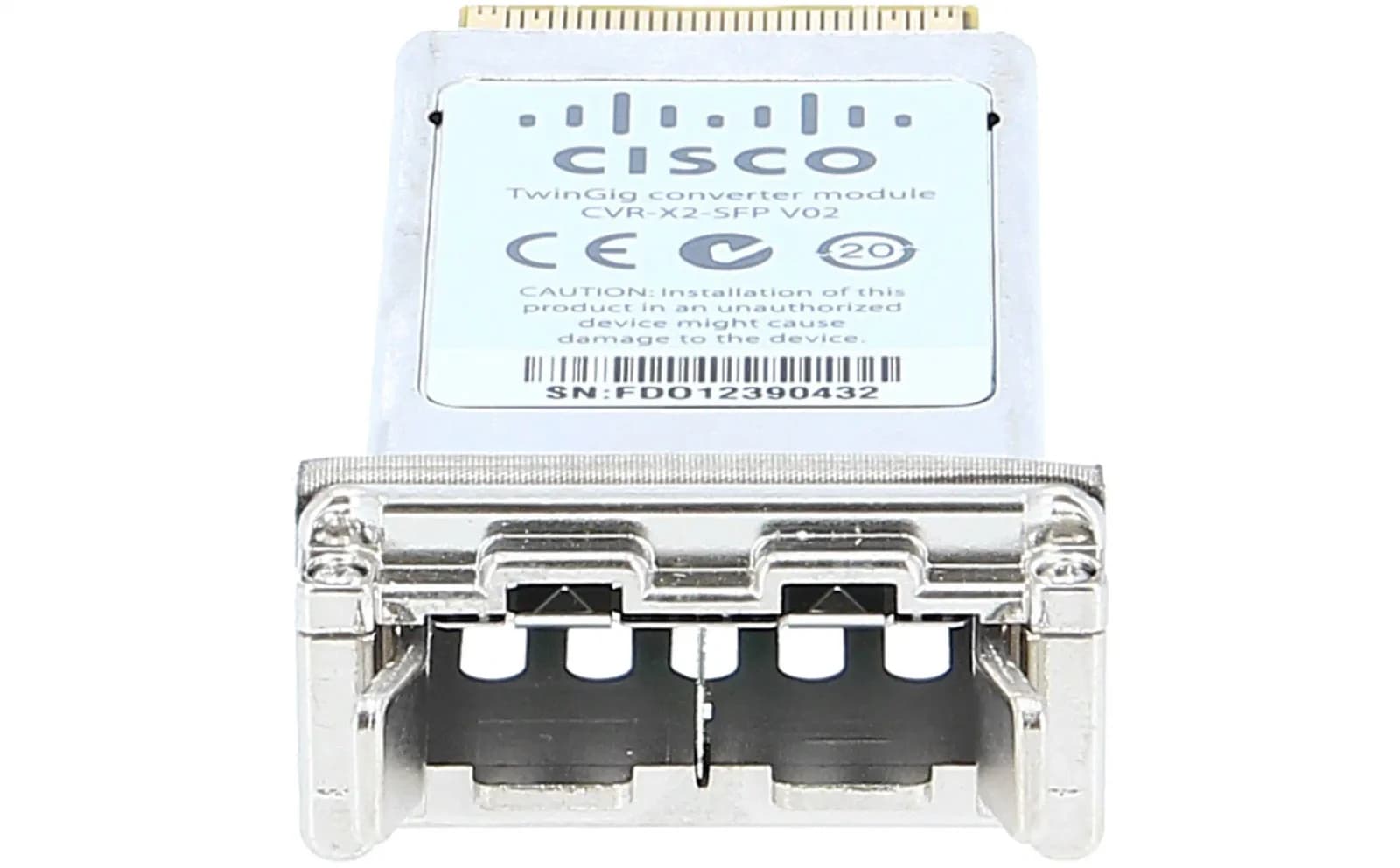 Cisco TwinGig Converter Module (CVR-X2-SFP)