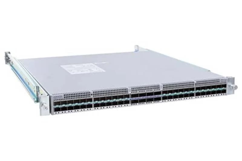 Arista Switch, L3, Managed, 48 x 25 Gigabit SFP + 8 x 100 Gigabit QSFP, front to back airflow, rack-mountable (DCS-7050SX3-48YC8-F)