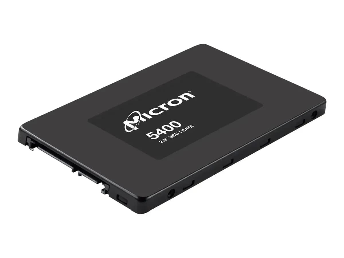 Micron DDAK960TGA-1BC1ZABYYR, 5400 PRO, SSD, 960 GB, internal 2.5", SATA 6Gb/s, 256-bit AES (DDAK960TGA-1BC1ZABYYR)
