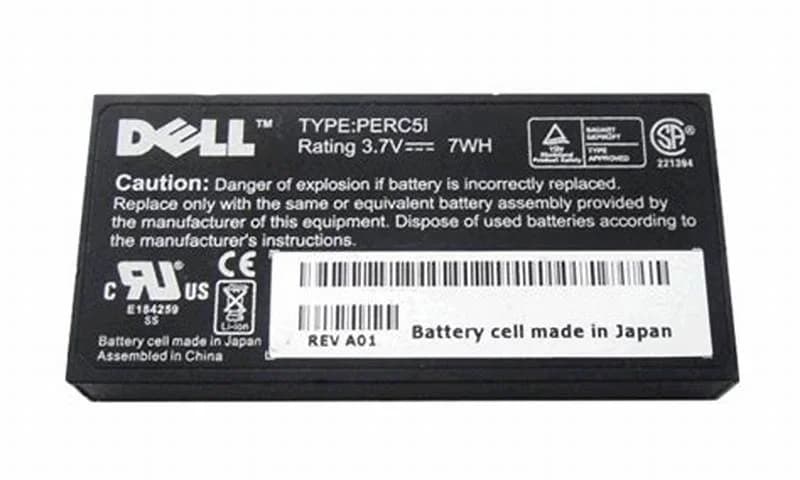 DELL PERC 5I/6I H700 RAID BATTERY (DFJRV)
