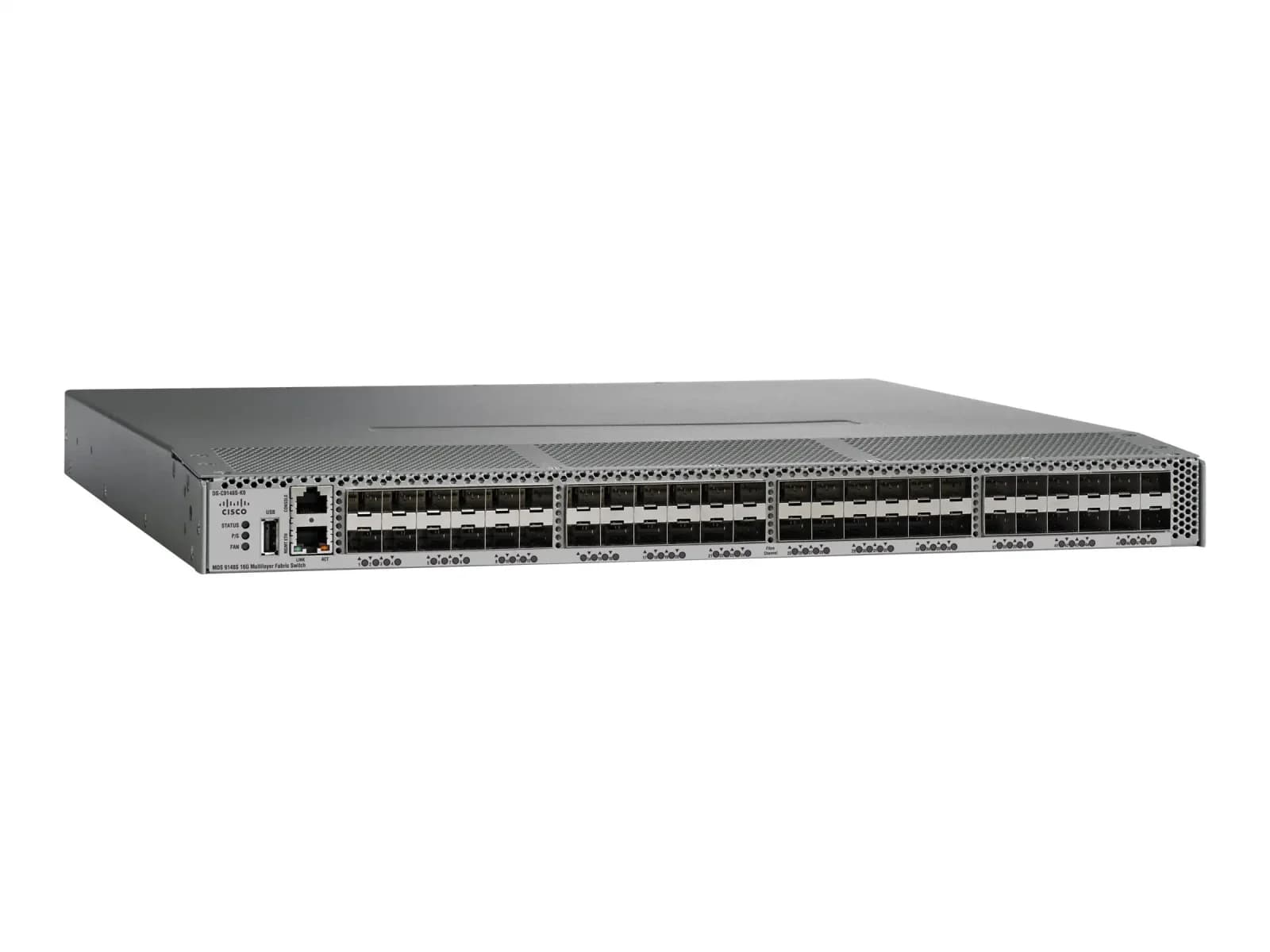 Cisco MDS 9148S, Switch, rack модуль (DS-C9148S-D12PSK9)