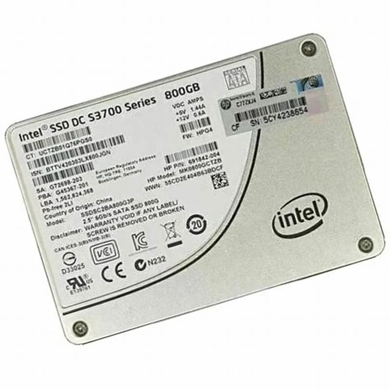 Dell 800 GB SSD, daxili, SATA 6Gb/s, wiederhergestellt (DT8XJ)