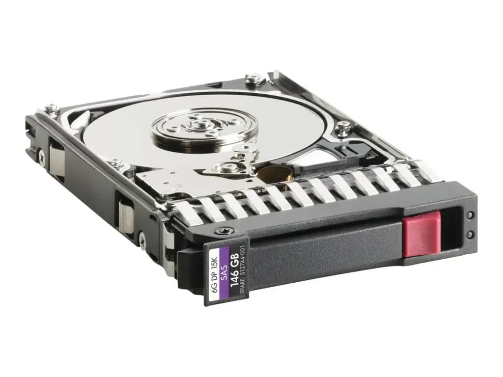 HP MSA 146GB 6G SAS 15K 2.5IN DP ENT HDD (E2D54A)