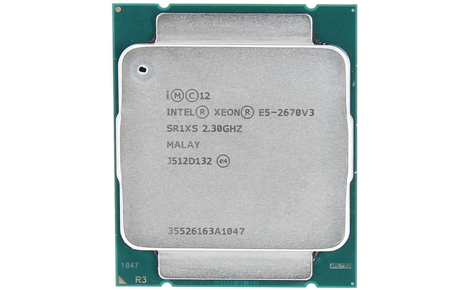 Intel Xeon E5-2670V3, 2.3 GHz, 12 ядер, 24 Threads (E5-2670V3)