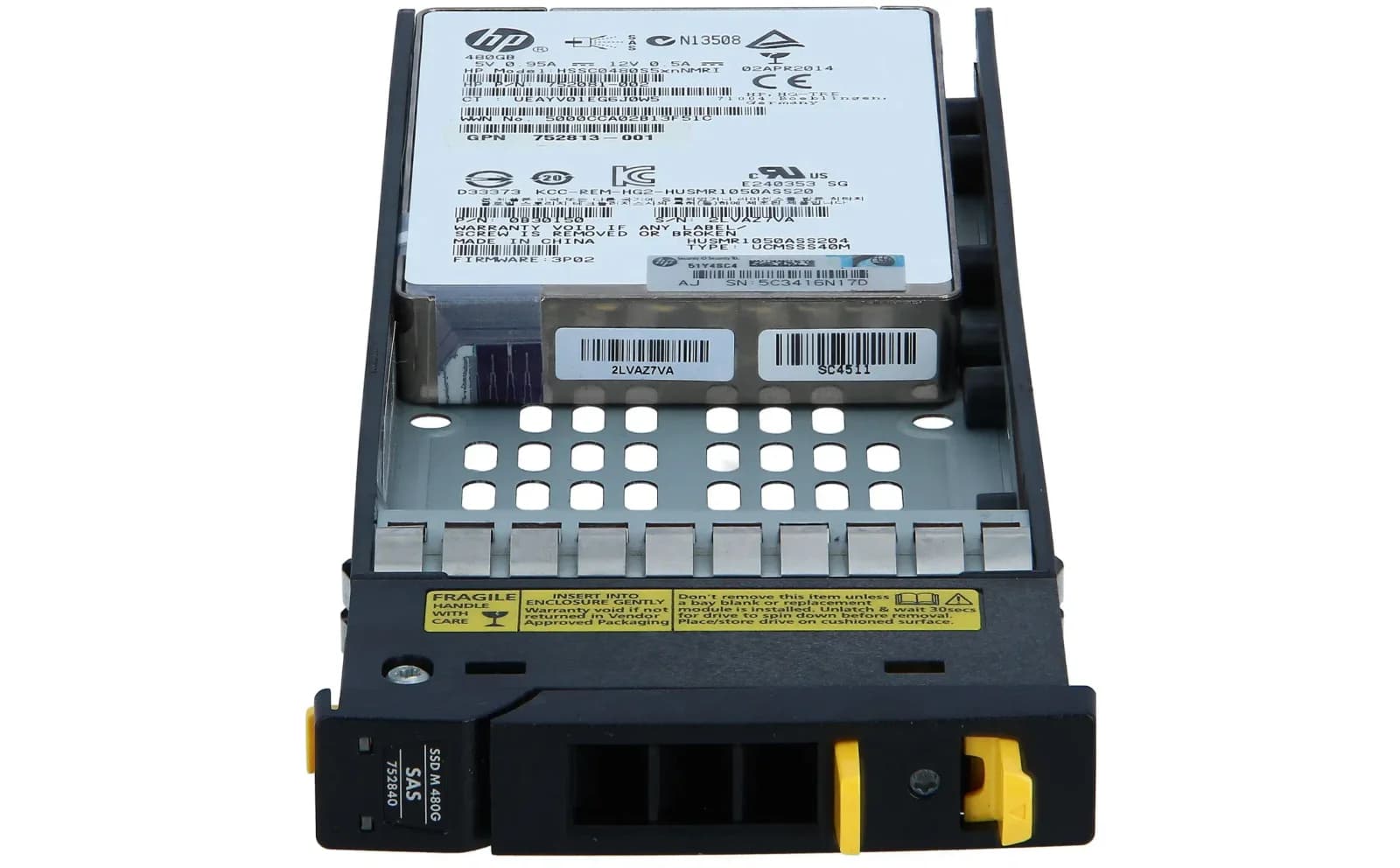 HP M6710 480GB 6G SAS 2.5in MLC SSD (E7W54A)