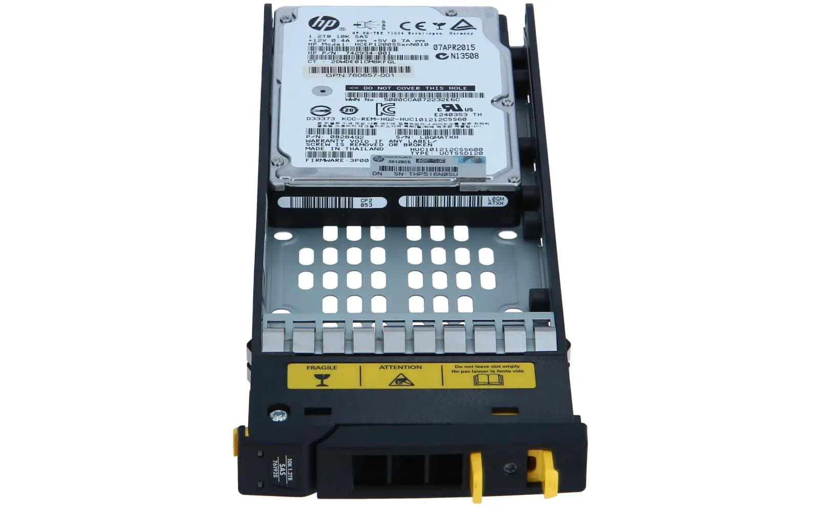 HPE 3PAR StoreServ M6710 1.2TB 6G SAS 10K SFF (2.5in) 1200GB SAS Interne Жёсткий диск (E7X49A)
