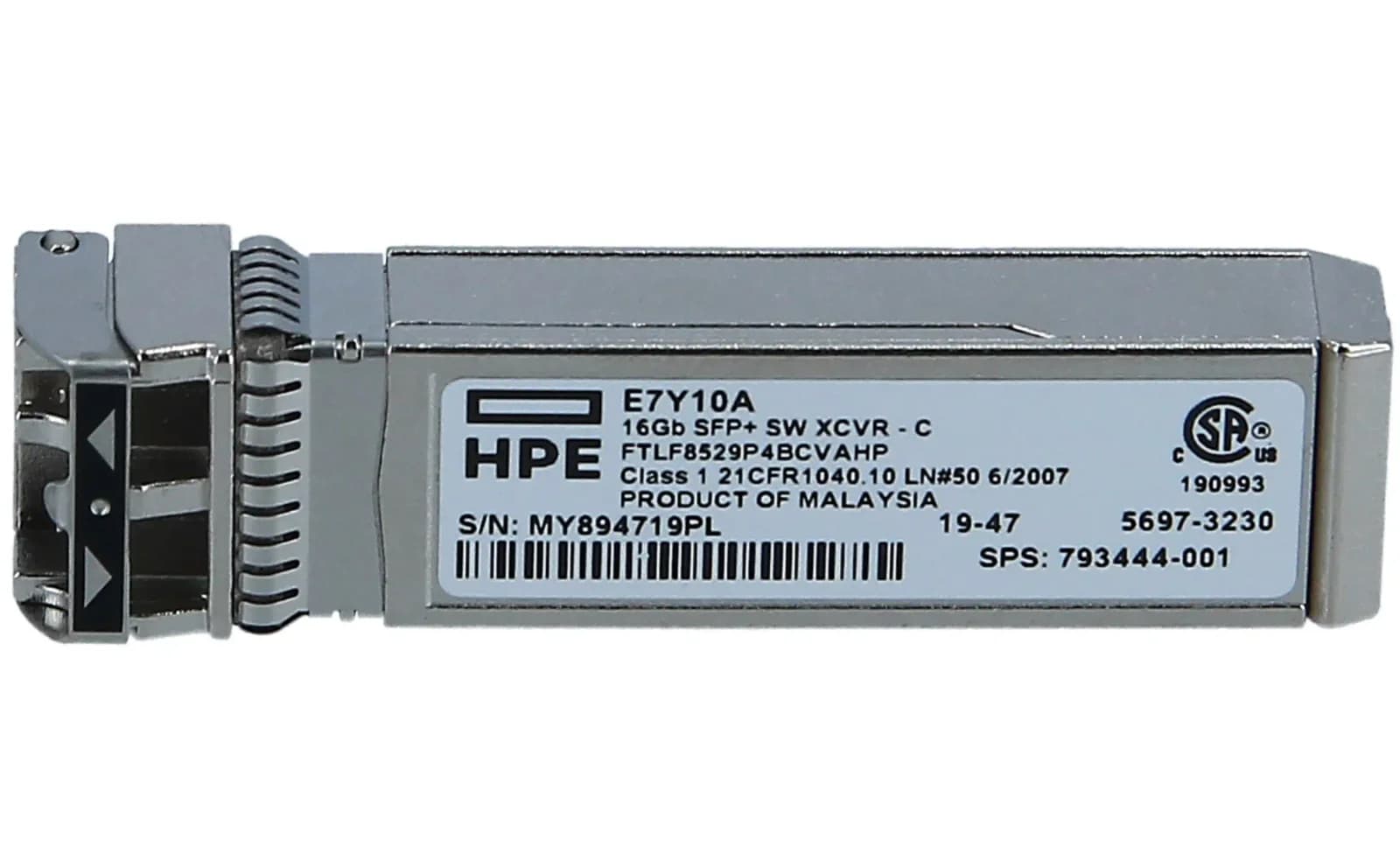 HPE 16GB SFP+ SW 1-PACK C TEMP XCV (E7Y10A)