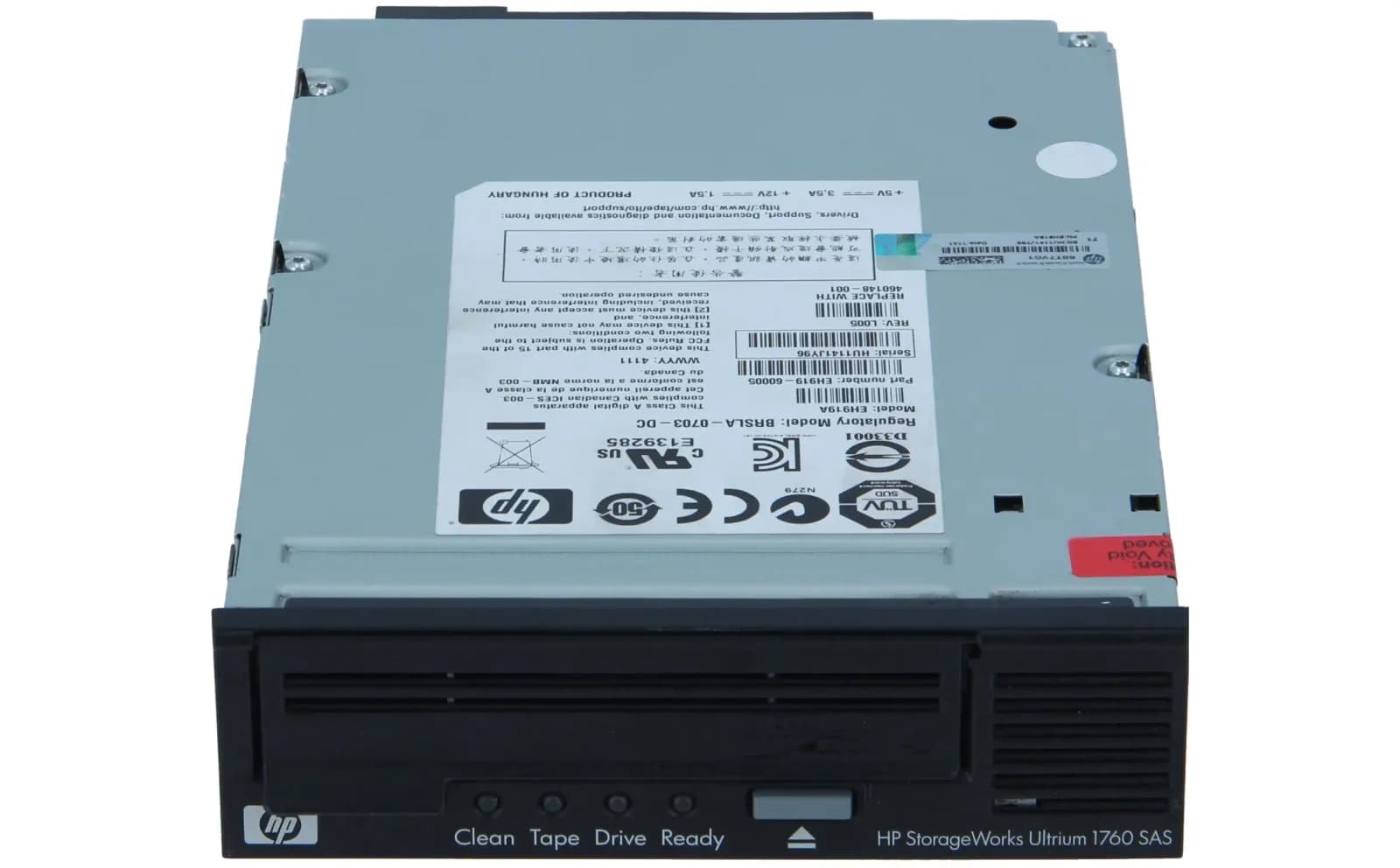 HP STORAGEWORKS LTO-4 ULTRIUM 1760 SAS INTERNAL (EH919B)