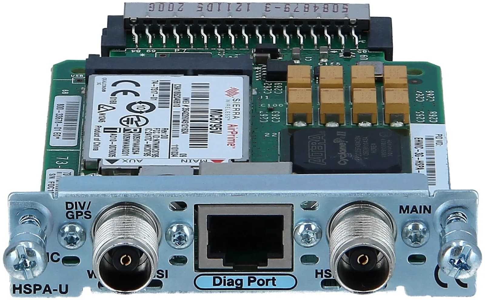 Cisco 3.5G EHWIC (Non-US) HSPA/UMTS 850/900/1900/2100MHz SMS/GPS (EHWIC-3G-HSPA-U)