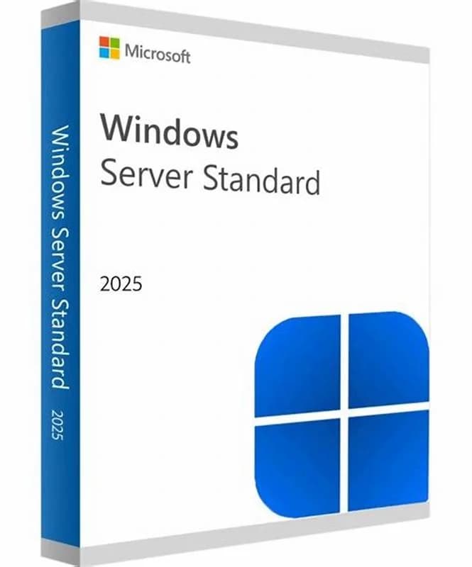 Microsoft Windows Сервер 2025 Standard, Licence, 16 cores, OEM, DVD, 64-bit (EP2-25189)