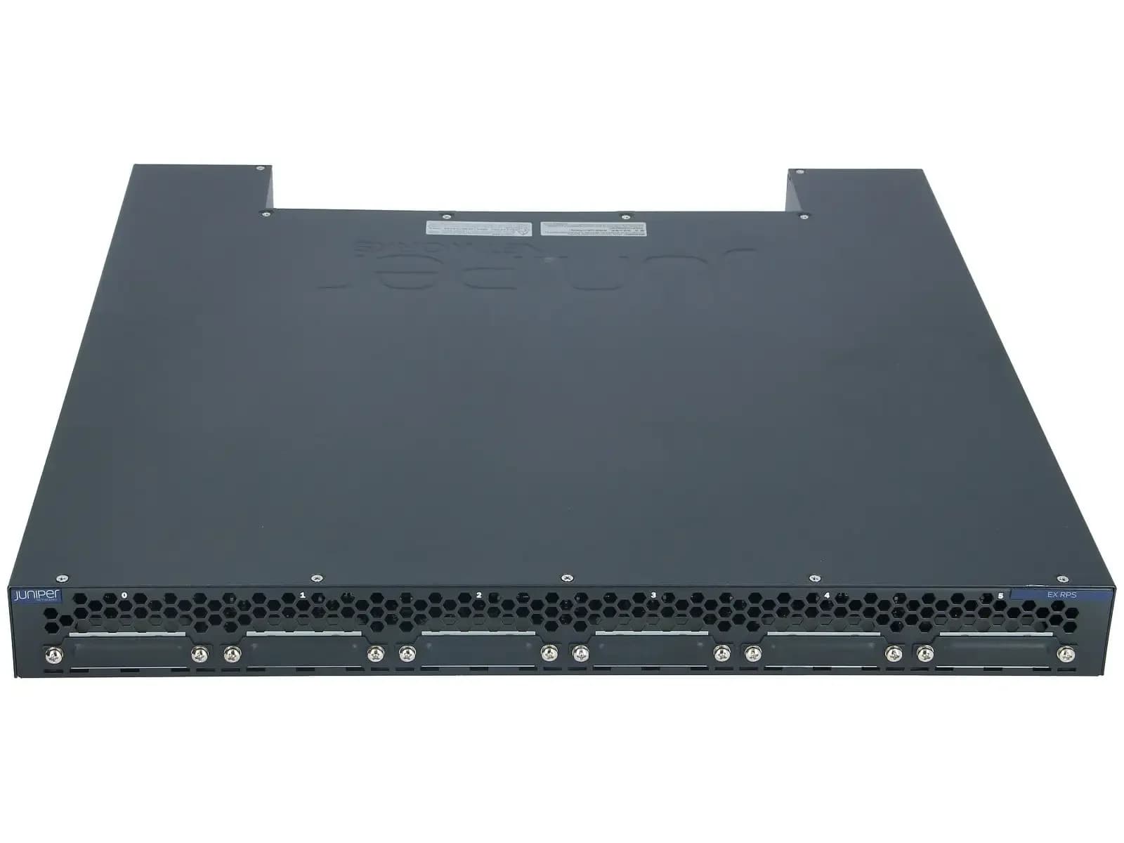 Juniper External Redundant power system(RPS)? for power supply redundancy; includes one RPS cable and two power supply slot blank covers (EX-RPS-PWR)
