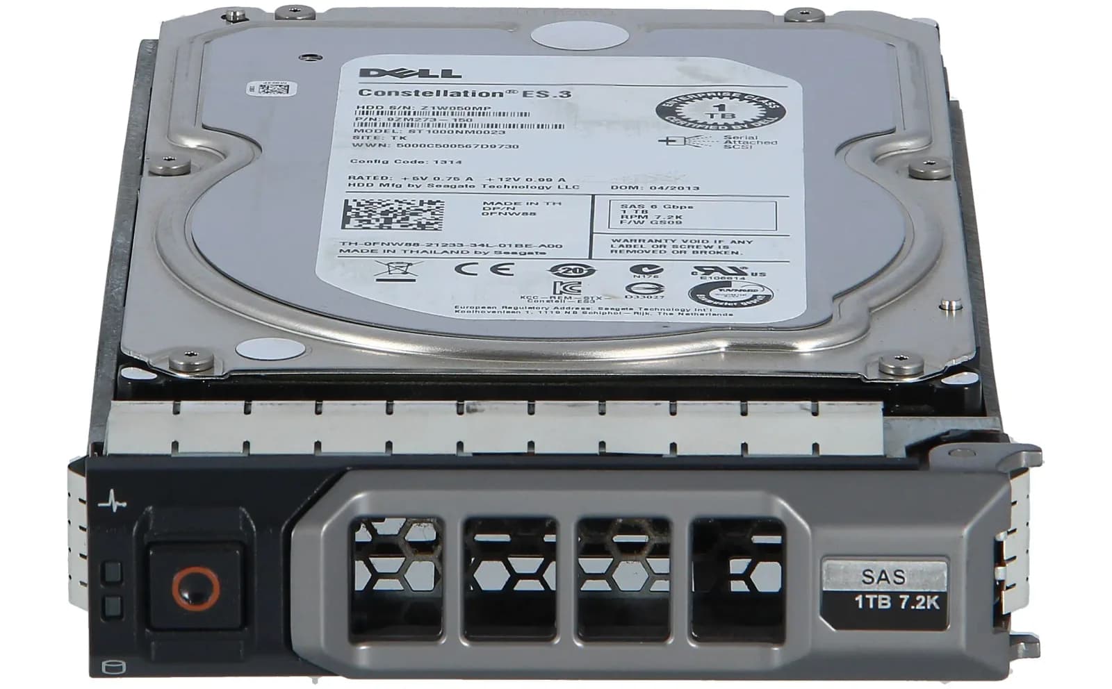 DELL 1TB SAS 6G 7.2K 3.5IN HDD (FNW88)