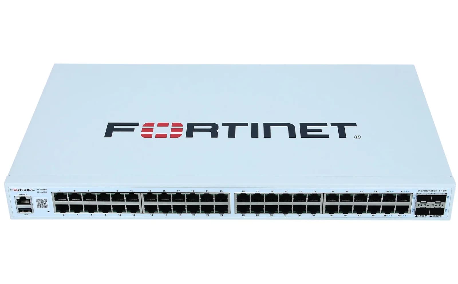 Fortinet Layer 2 FortiGate switch controller compatible switch with 48 GE RJ45 + 4 10G SFP+ ports. (FS-148F)