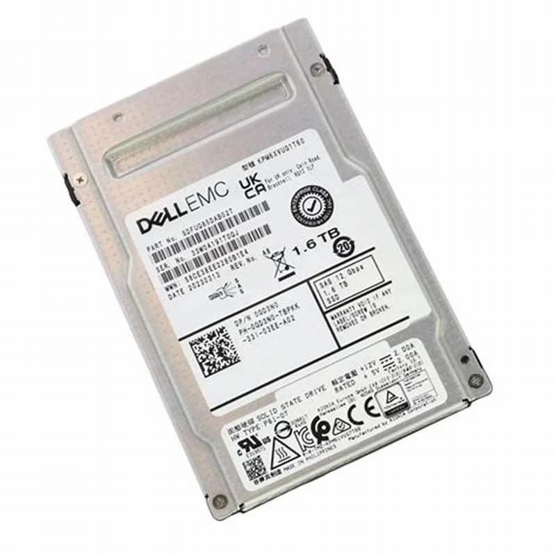 DELL 1.6TB, SSD, 2.5", SAS, 12G MIX, KPM6XVUG1T60, ME5 SERIES (GD3N0)